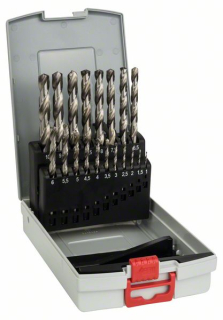 Bosch 19-dielna súprava vrtákov do kovu ProBox HSS-G, DIN 338, 135° 1-10 mm 19ks 2608587013