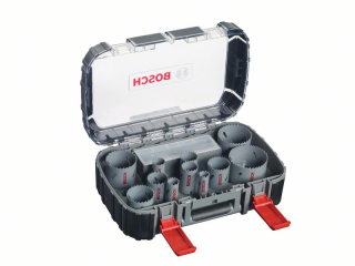 Bosch 11-dielna súprava HSS bimetalových dierových píl pre elektrikárov 22; 29; 35; 44; 51; 65 mm 6ks 2608580886