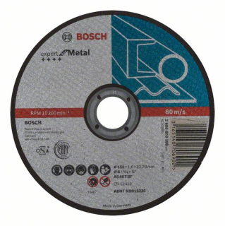 Rovný rezací kotúč Bosch Expert for Metal AS 46 T BF, 150x1,6 mm 2608603398