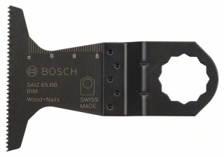 Bosch BIM zanorovací pílový list SAIZ 65 BB Wood and Nails 40 x 65 mm 1ks 2608662036