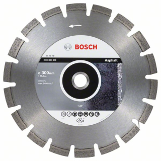 Bosch Diamantový rezací kotúč Best for Asphalt 300 x 25,40 x 3,2 x 12 mm 1ks 2608603640