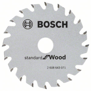 Bosch Pílový kotúč Optiline Wood 85 x 15 x 1,1 mm, 20 1ks 2608643071