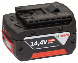 Bosch 14,4 V-zásuvný akumulátor Heavy Duty (HD), 4,0 Ah, Li-Ion, GBA M-C 1ks 2607336814