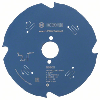 Bosch Pílový kotúč Expert for Fibre Cement 170 x 30 x 2,2 mm, 4 1ks 2608644123