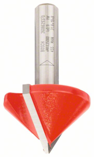 Bosch Frézy na drážky tvaru V 8 mm, D 31,8 mm, L 19 mm, G 51 mm, 90° 1ks 2608629370