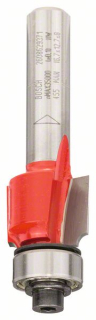 Bosch Zaobľovacie frézy 8 mm, D 16,7 mm, R1 2 mm, L 12,7 mm, G 55 mm 1ks 2608629371