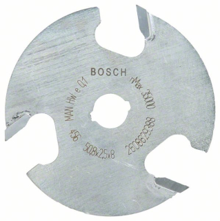 Bosch Kotúčové drážkovacie frézy 8 mm, D1 50,8 mm, L 2,5 mm, G 8 mm 1ks 2608629388