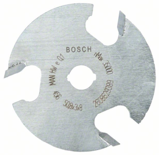 Bosch Kotúčové drážkovacie frézy 8 mm, D1 50,8 mm, L 3 mm, G 8 mm 1ks 2608629389