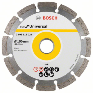 Bosch Diamantový rezací kotúč ECO for Universal 150x22.23x2.1x7 1ks 2608615029