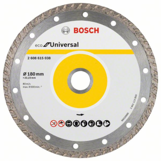 Bosch Diamantový rezací kotúč ECO for Universal 180x22.23x2.6x7 1ks 2608615038