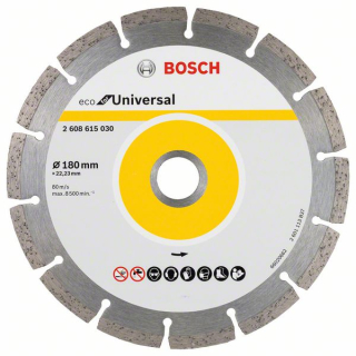 Bosch Diamantový rezací kotúč ECO for Universal 180x22.23x2.2x7 10ks 2608615043
