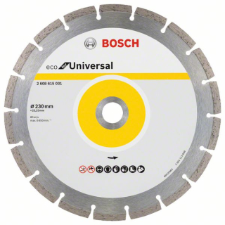 Bosch Diamantový rezací kotúč ECO for Universal 230x22.23x2.6x7 10ks 2608615044