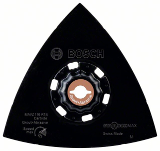 Bosch Brúsna doska Carbide RIFF MAVZ 116 RT4 116mm 1ks 2608662909
