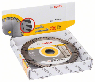Bosch Diamantový rezací kotúč Standard for Universal 150 x 22,23 (balenie 10 ks) 150x22.23x2.4x10mm 10ks 2608615062