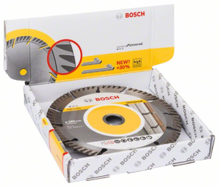 Bosch Diamantový rezací kotúč Standard for Universal 180 x 22,23 (balenie 10 ks) 180x22.23x2.4x10mm 10ks 2608615064