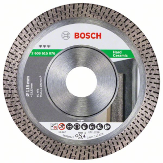 Bosch Diamantový rezací kotúč Best for Hard Ceramic 115x22,23x1.4x10 1ks 2608615076