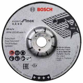 Brúsny kotúč Expert for Inox pre Bosch GWS 10,8-76 / 12  V-EC 2ks 2608601705