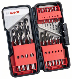 Bosch Skrutkovitý vrták HSS PointTeQ, súprava ToughBox 18 ks 18ks 2608577350