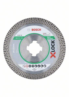 Diamantový rezací kotúč Bosch X-LOCK Best for Hard Ceramic 115 x 22,23 x 1,4 x 10 1ks 2608615134