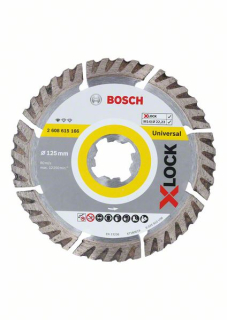 DIA rezací kotúč Bosch X-LOCK Standard for Universal 125x2x10 1ks 2608615166