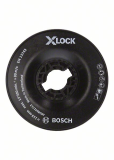 Podporný tanier Bosch X-LOCK 115 mm, tvrdý 1ks 2608601713