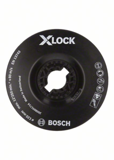 Podporný tanier Bosch X-LOCK 125 mm, mäkký 1ks 2608601714