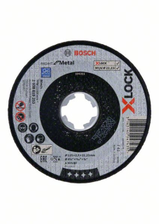 Rezací kotúč Bosch X-LOCK Expert for Metal 115 x 2,5 x 22,23 A 30 S BF 1ks 2608619253