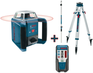 Rotačný laser Bosch GRL 400 H Set + BT170HD + GR240 061599403U