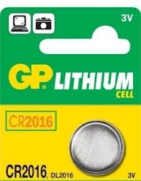 Batéria - gombíková GP 1ks 3V CR2016
