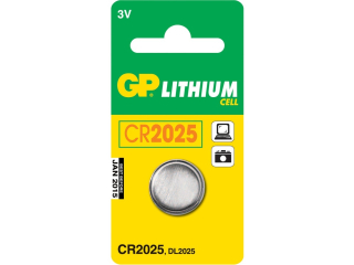 Batéria - gombíková GP 1ks 3V CR2025