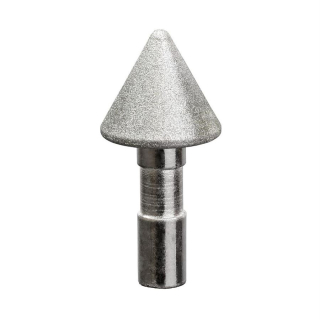 IGM Diamantový kužeľový brúsik pre ostrohranné dlabacie vrtáky do 13 mm FOS-0003