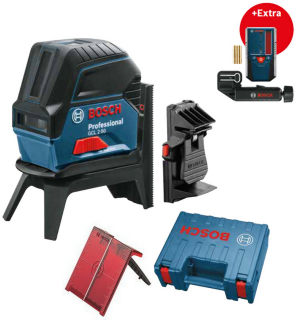 Bodový a čiarový laser Bosch GCL 2-50 + RM1 + BM3 + LR6 0601066F01