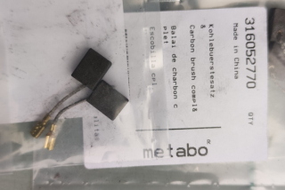 Uhlíky Metabo pre W 680 720 750 (1pár) 316052770