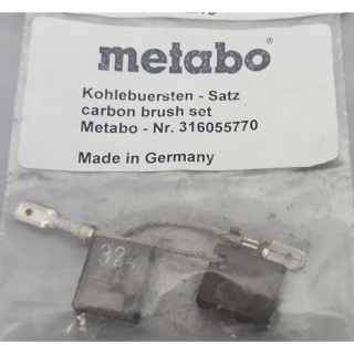 Uhlíky Metabo pre W 15 17 model 2014 (6x12,5x15) (1pár) 316055770