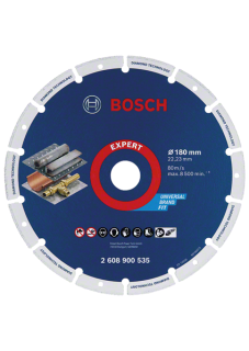 Dia rezací kotúč na kov Bosch 180mm 22,23mm 1ks 2608900535