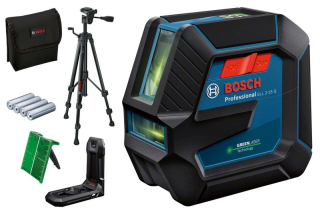 Čiarový laser Bosch GLL 2-15 G + LB10 + BT150 0601063W01