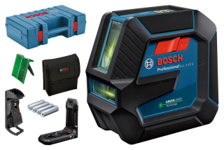Čiarový laser Bosch GLL 2-15 G + LB10 + DK10 kufor 0601063W02