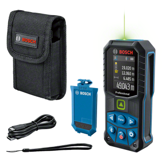 Laserový merač vzdialeností a sklonomer Bosch GLM 50-27 CG + aku 0601072U01