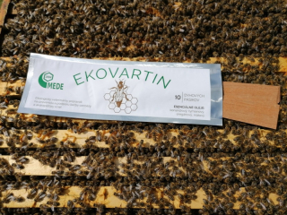 EKOVARTIN proti varroáze a akarapidóze včiel 10ks/bal