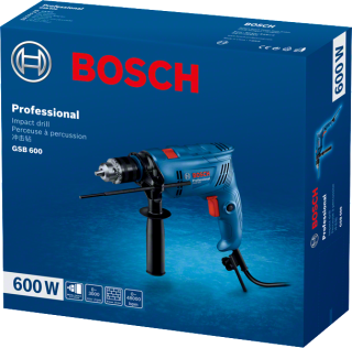 Príklepová vŕtačka Bosch GSB 600 06011A0320