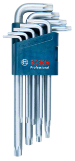 Bosch súprava šesťhranných kľúčov Torx 9 ks 1600A01TH4
