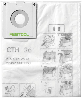 Bezpečnostné filtračné vrecko Festool FIS-CTH 48/3 497542