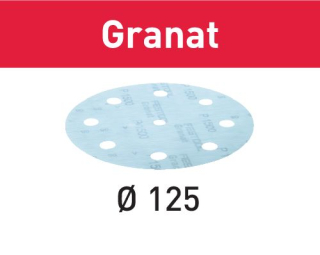 Festool Brúsny kotúč STF D125/8 P1500 GR/50 Granat 497182