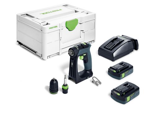 Festool Akumulátorové vŕtacie skrutkovače CXS 18 C 3,0-Plus 576883