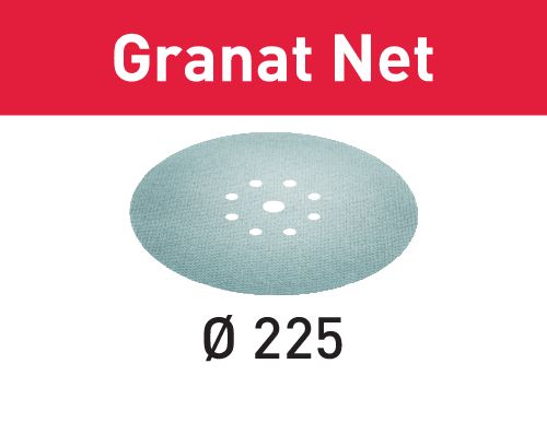 Festool Sieťové brúsne prostriedky STF D225 P320 GR NET/25 Granat Net 203319