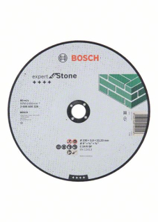 Bosch Rovný rezací kotúč Expert for Stone C 24 R BF, 230 mm, 3,0 mm 1ks 2608600326
