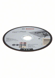 Rovný rezací kotúč Bosch Standard for Inox WA 60 T BF, 125x1,6 mm 2608603172