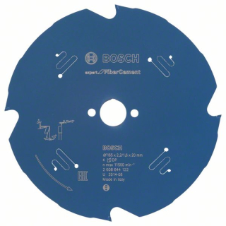 Bosch Pílový kotúč Expert for Fibre Cement 165 x 20 x 2,2 mm, 4 1ks 2608644122