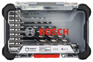 Bosch Súprava vrtákov HSS Impact Control, 8 ks 1ks 2608577146