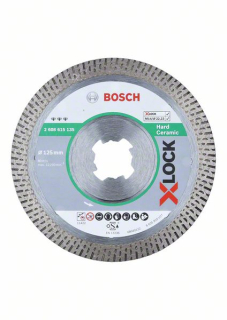 Diamantový rezací kotúč Bosch X-LOCK Best for Hard Ceramic 125 x 22,23 x 1,4 x 10 1ks 2608615135